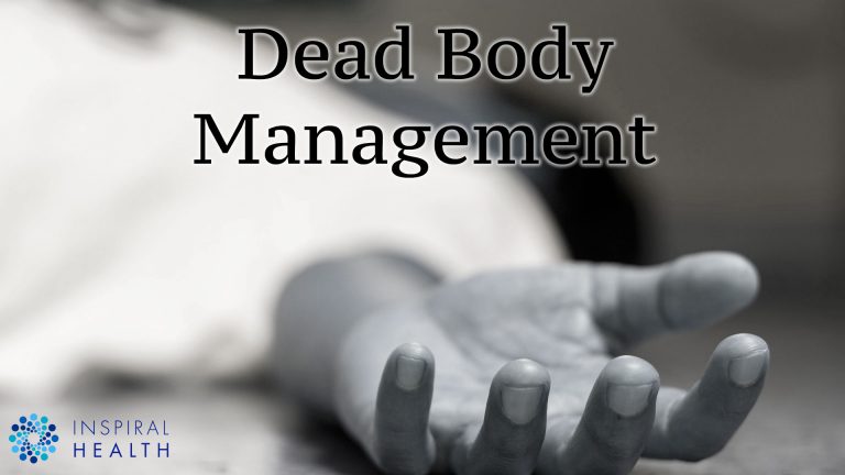 Dead body management