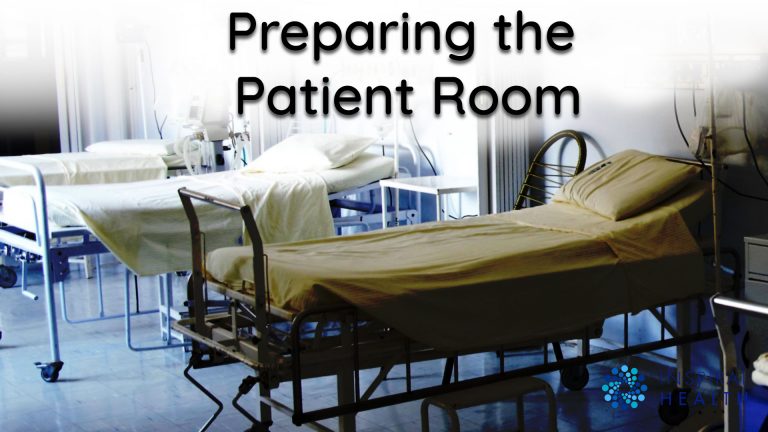 Preparing the room for COVID-19 patients