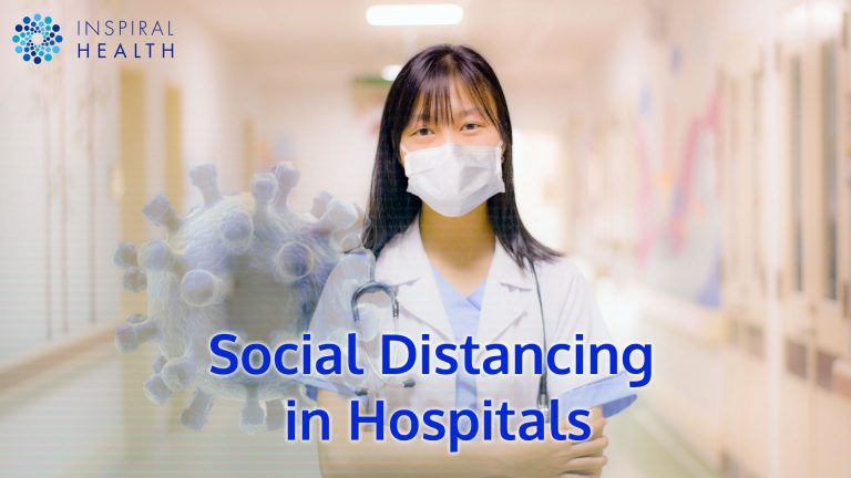 Social distancing in hospitals